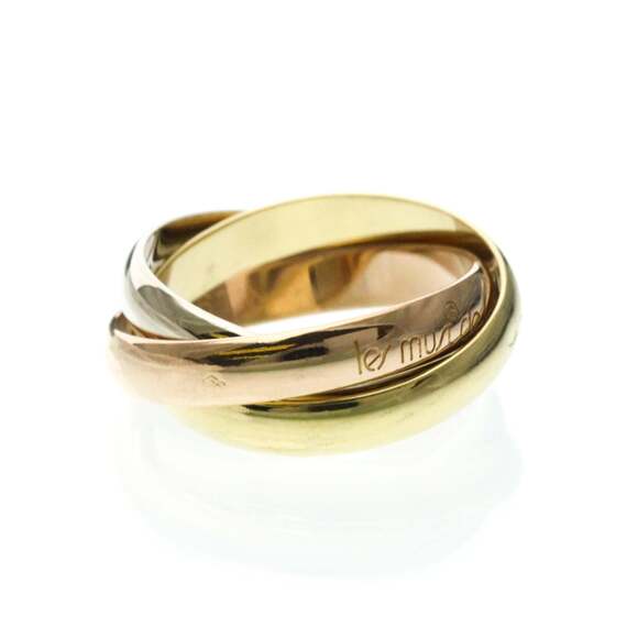 CARTIER Authentic 18k Gold Trinity Ring - Picture 4 of 8